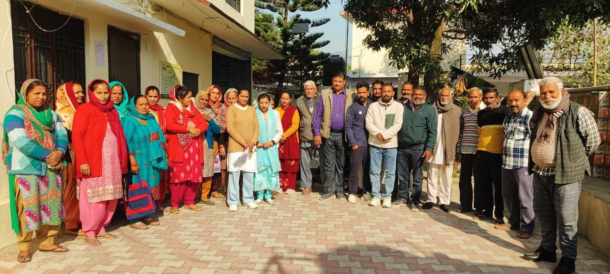Protest expressed on adding village of Bela Panchayat to NAP Nadaun