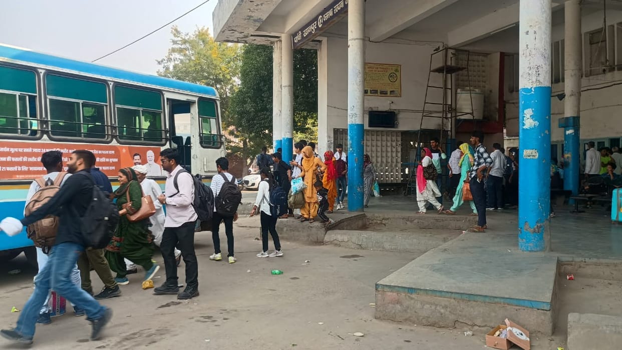Relief: Bus service started again on Sonipat to Narnaul route, passengers will get relief