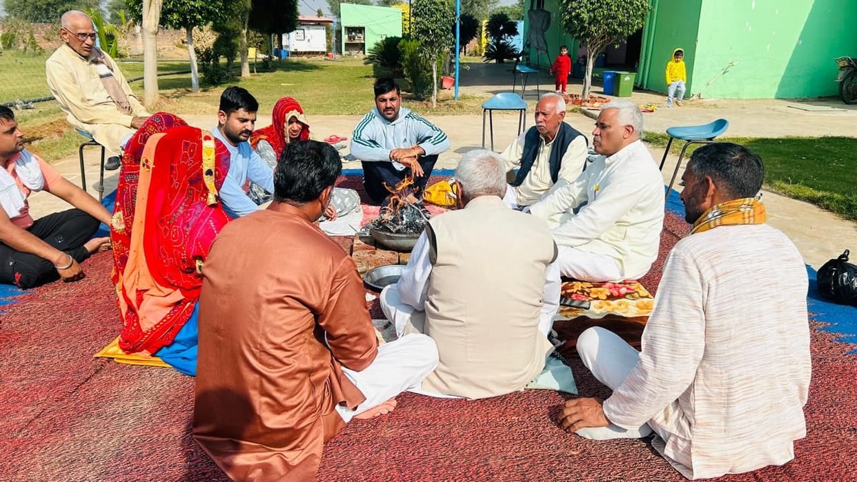 Yagya performed in Sisoth village