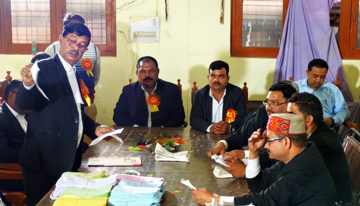 Dilip Kumar Pandey elected president and Tushar Tiwari elected general secretary.