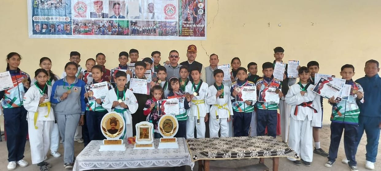 Players who won medals in Goa honored