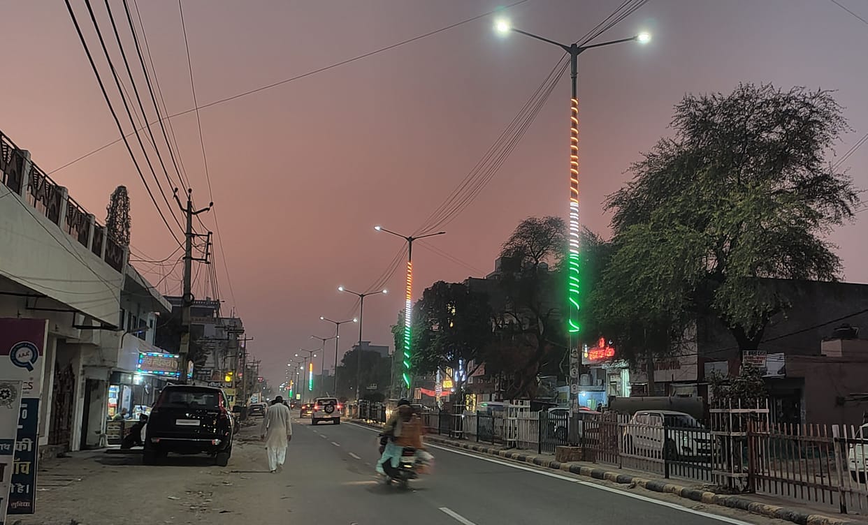 Dadri city will be lit up with LEDs...