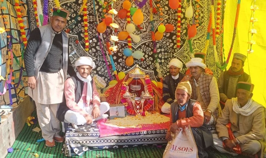 Goddess Bunali resides in Karandi after two hundred years