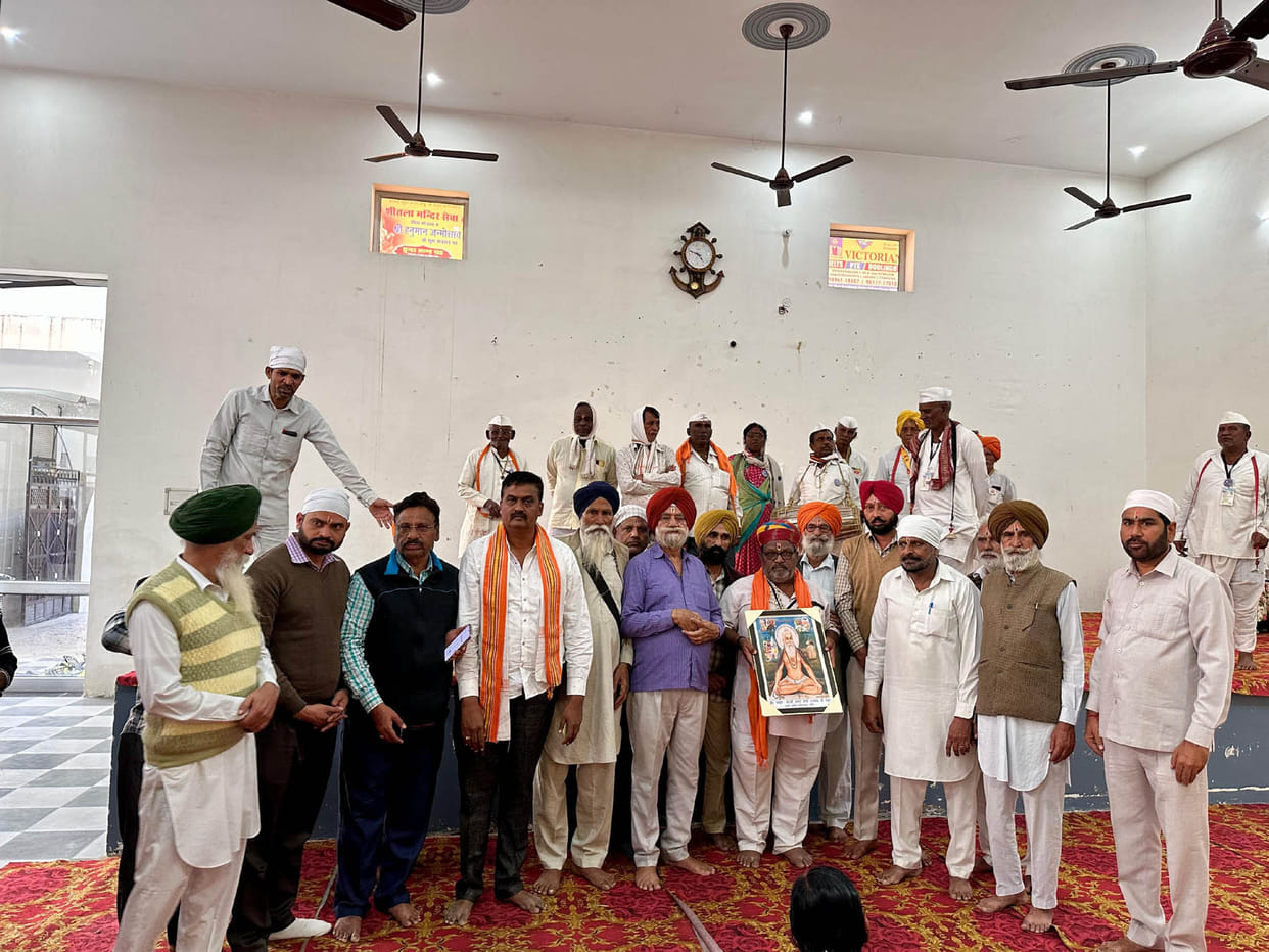 Rath and cycle yatra reached Ratia, the team was welcomed