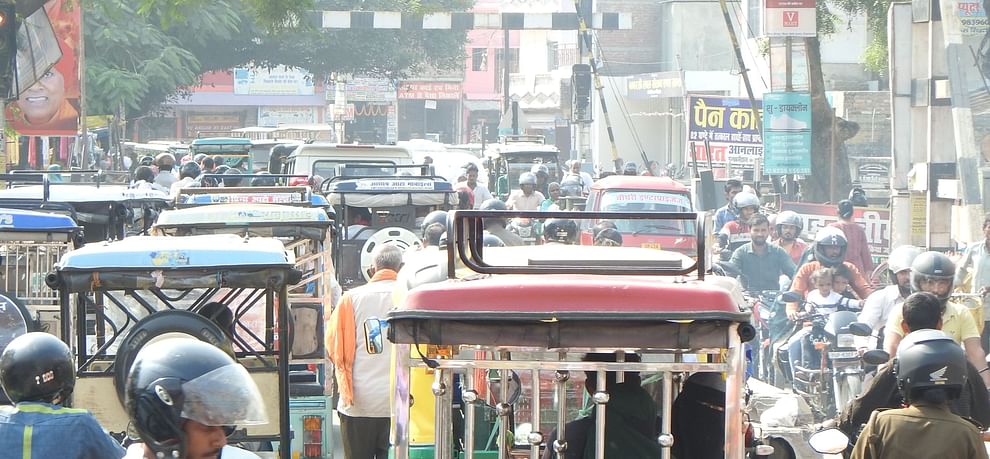 traffic diversion plan trial of Lankan police successful in varanasi