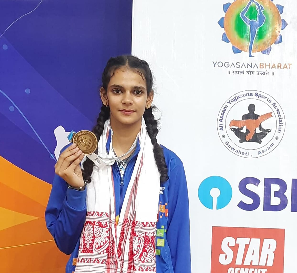 Shrishti Dahiya of the district will show her talent in Khelo India Yoga competition