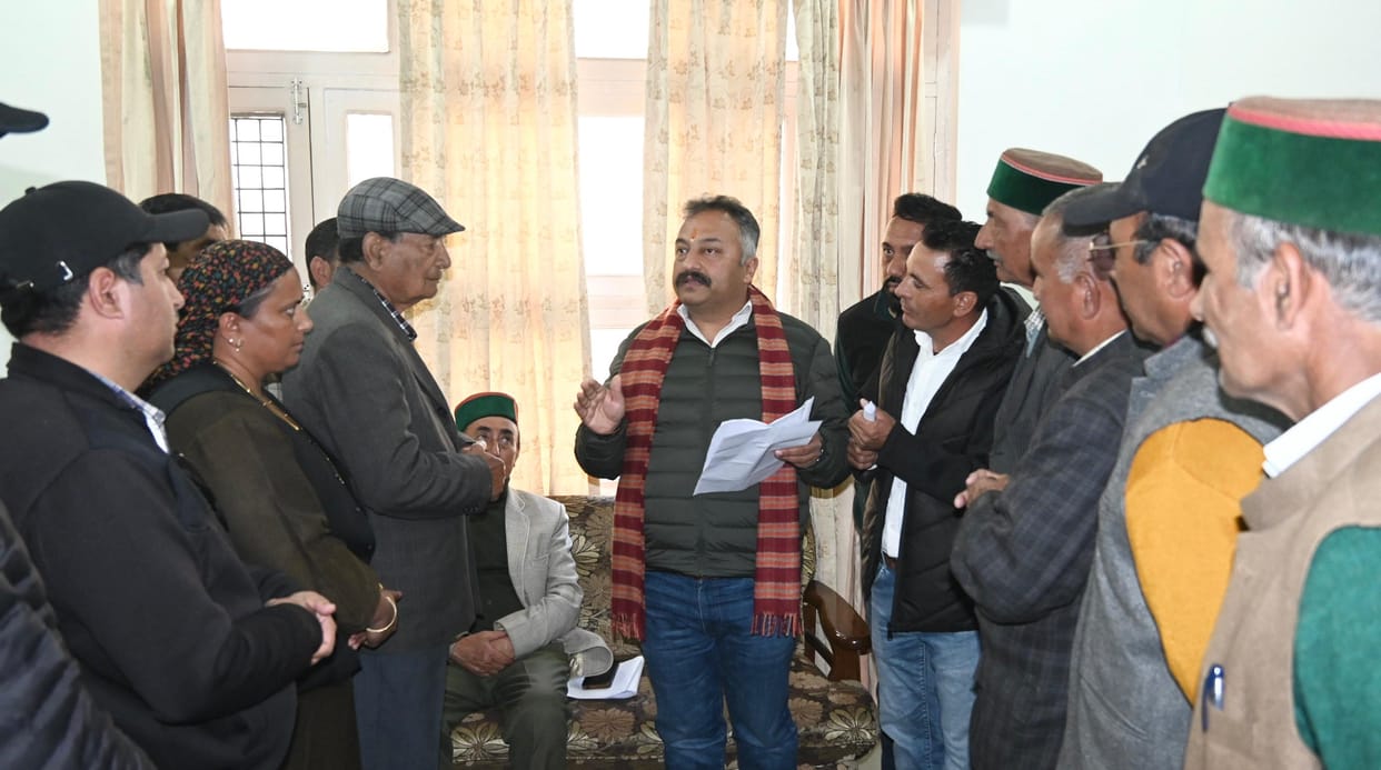 Himachal Power Corporation Limited meeting, Education Minister Rohit Thakur, Rohru