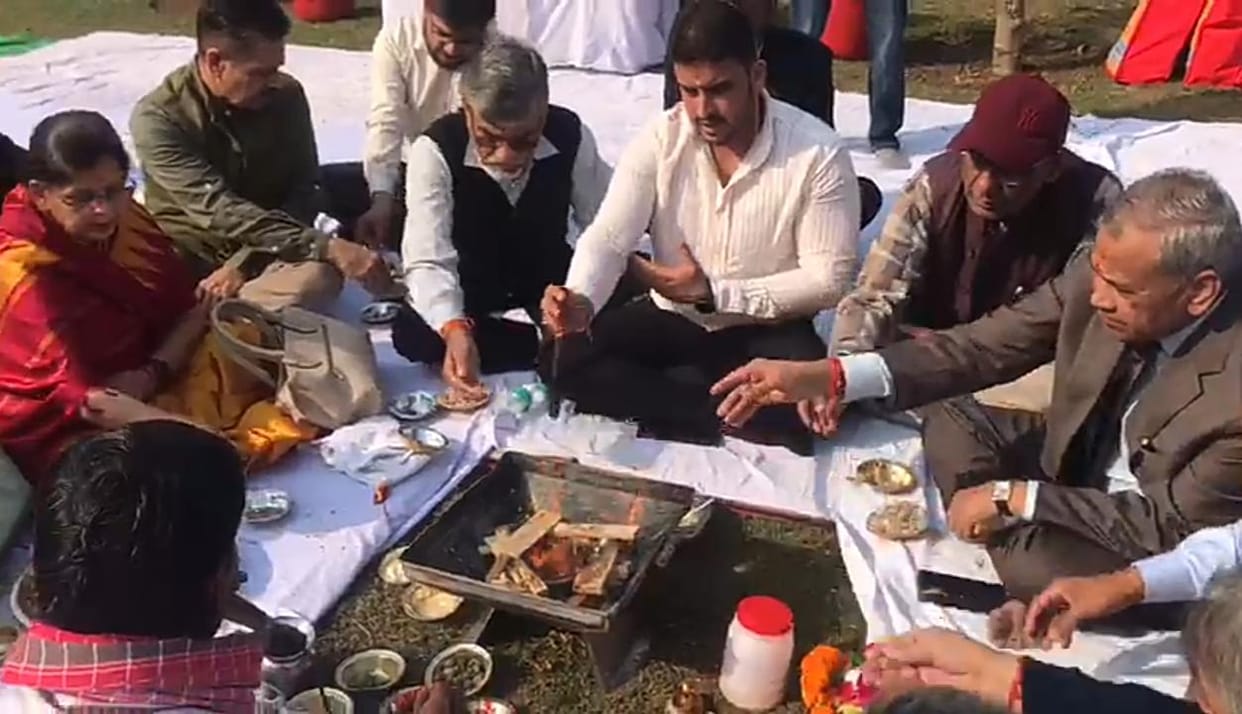 KLP College Founder's Day celebrated with Havan-Yagya