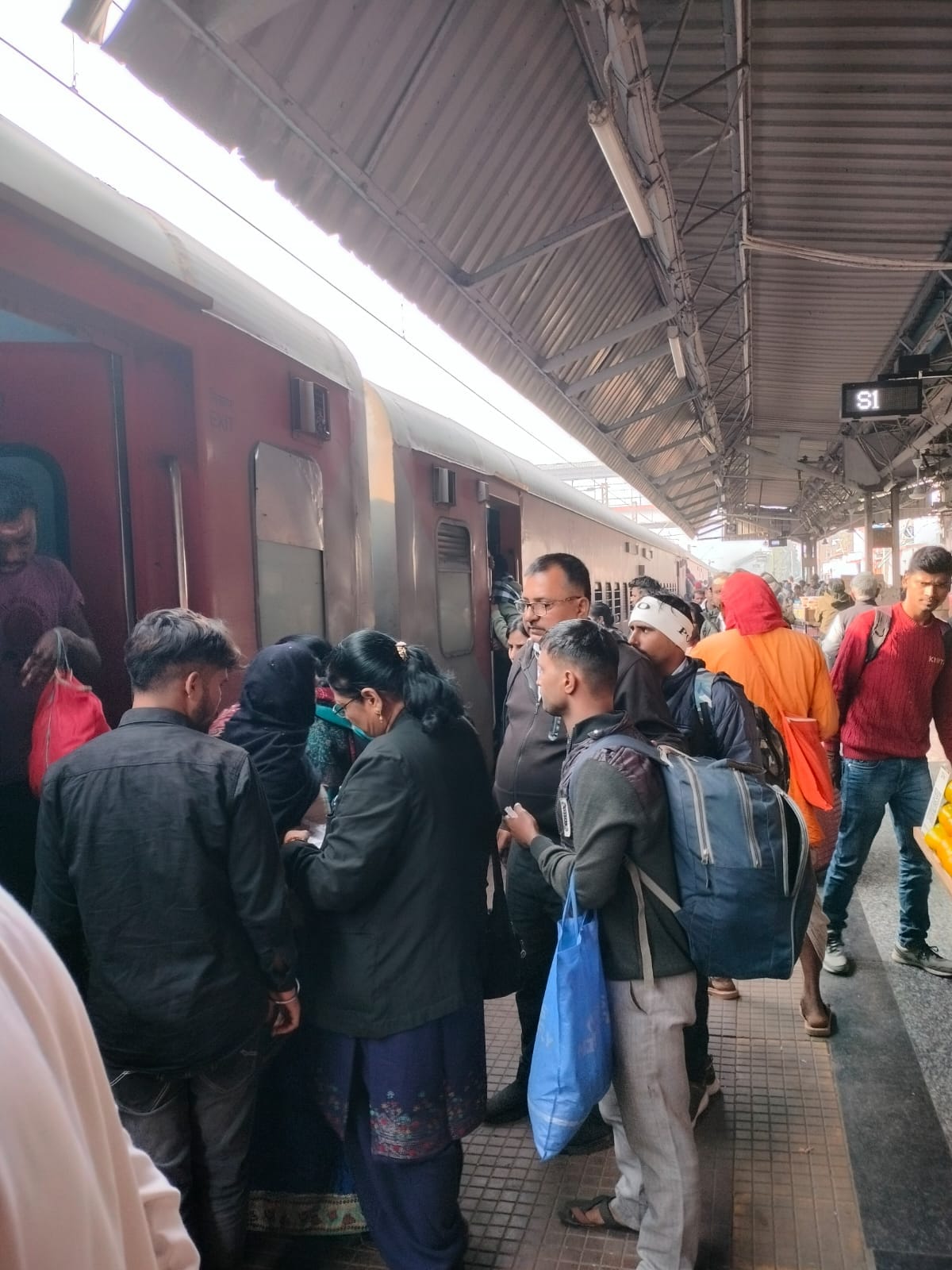 Railways launched a ticket checking campaign caught 136 ticketless passengers