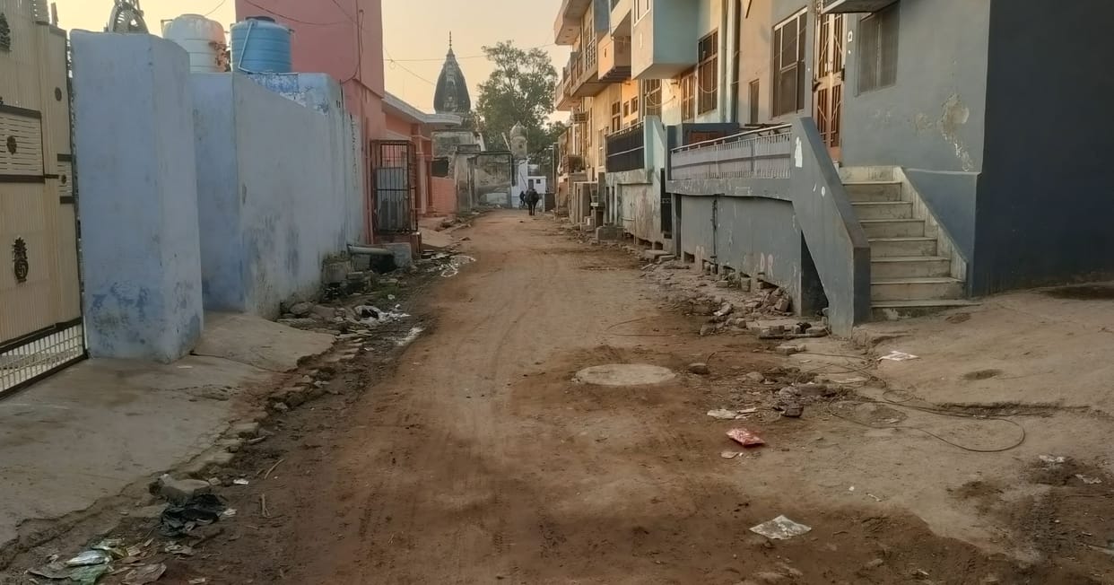 street construction stopped fue to grape 4
