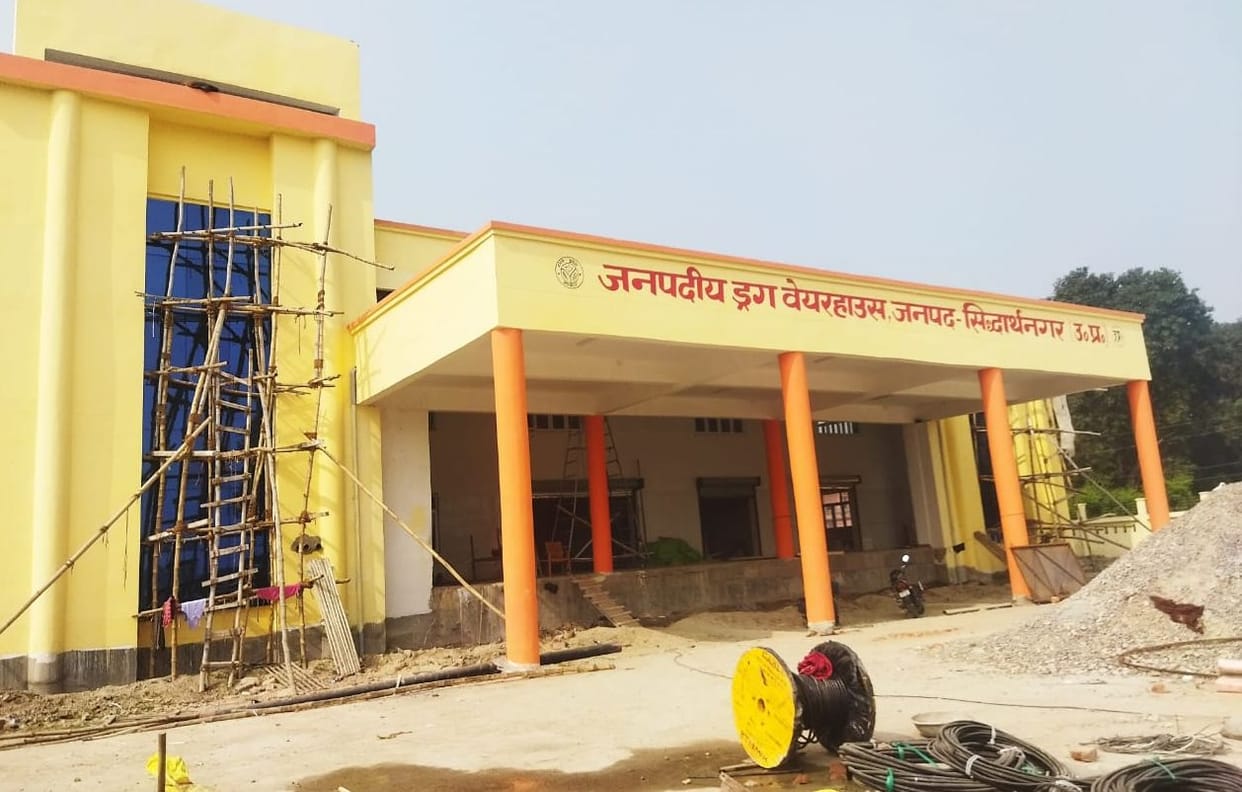 Deadline met, construction of drug warehouse incomplete