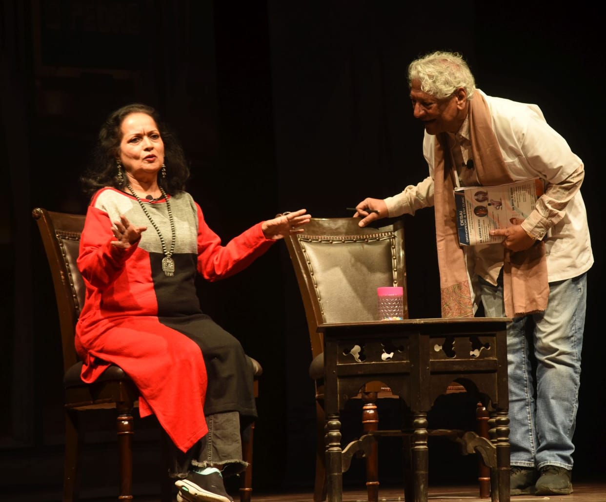 Drama, poetry and songs won hearts