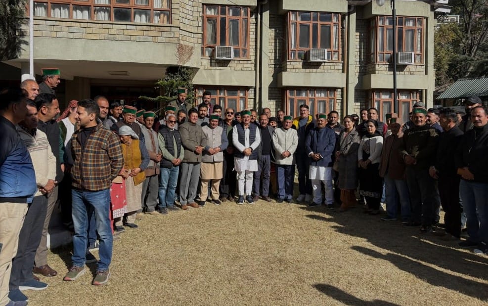 Congress Committee meeting in Rohru, Shimla