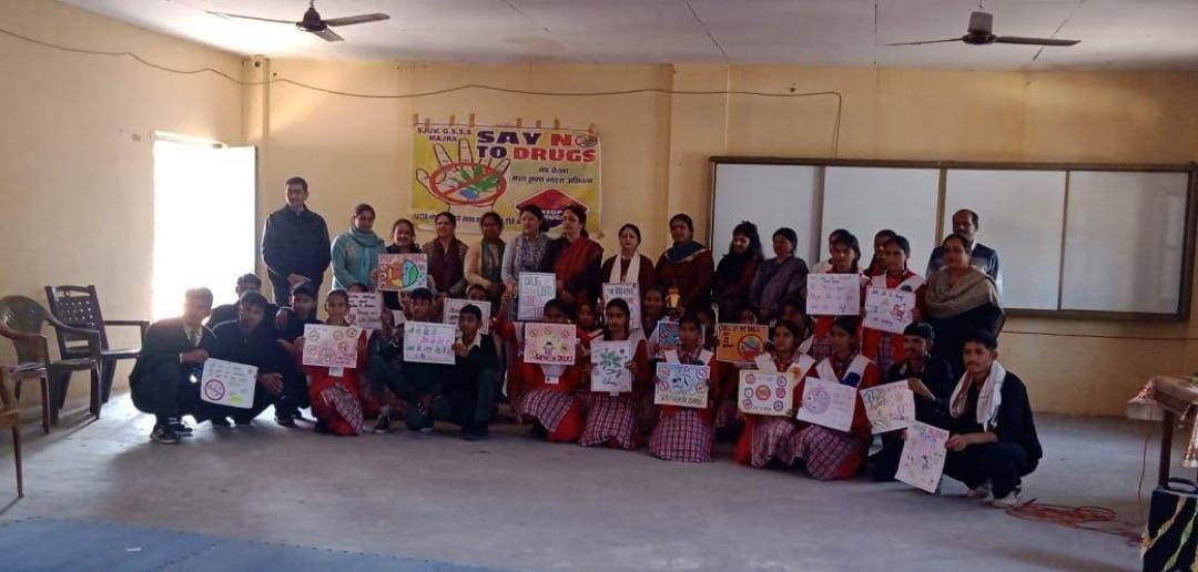 nasha mukat abhiyaan in majra school