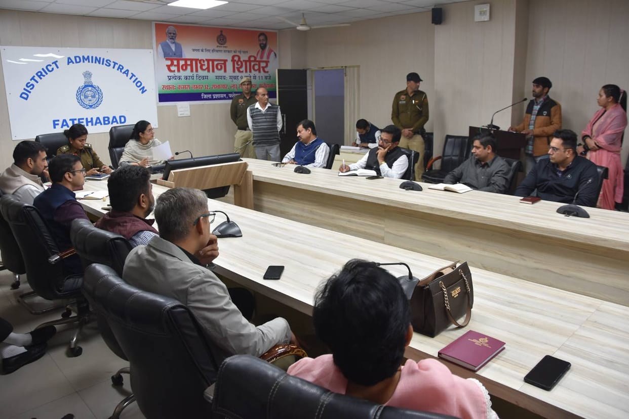 A total of 16 complaints were received in the camp, 13 were resolved on the spot.