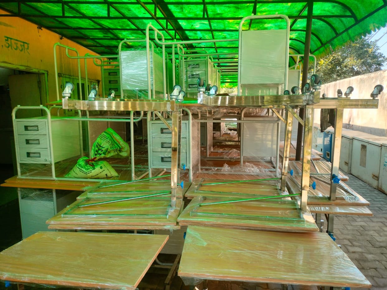 Necessary items for patients and staff arrived at the civil hospital