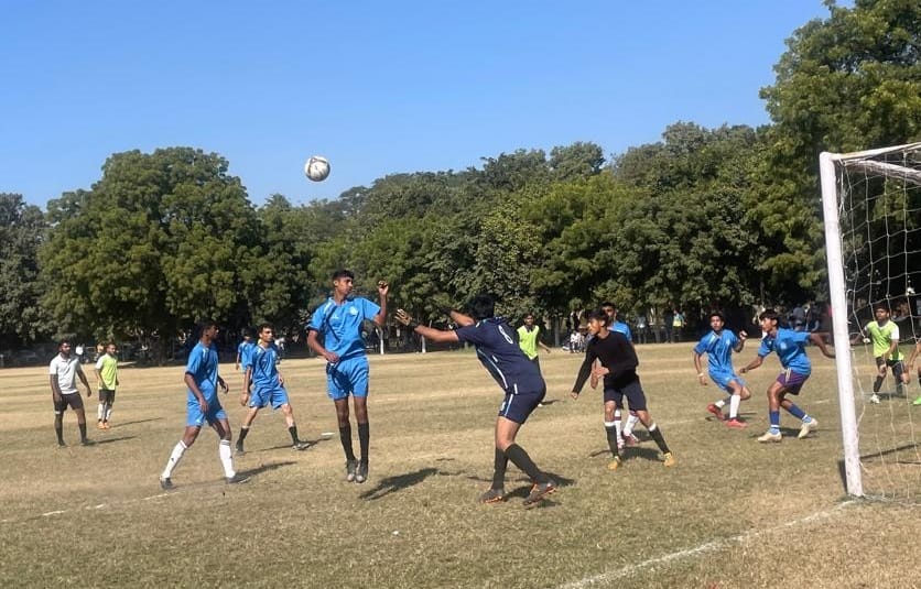 Jat College reached the final of football competition