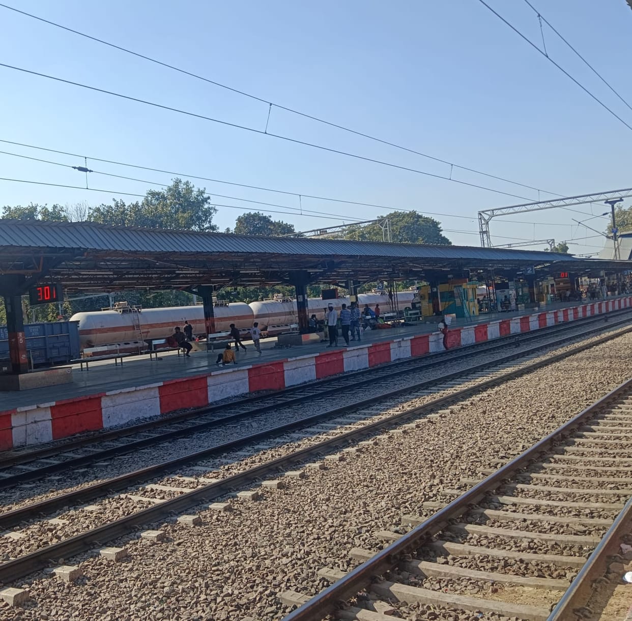 Rohtak to Panipat passenger will now run with a delay of 50 minutes
