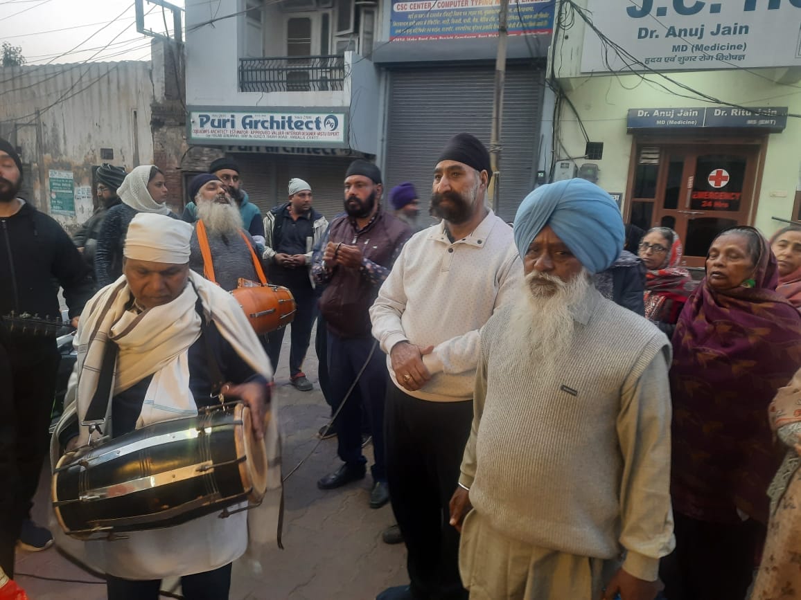Nagar Kirtan will be taken out from Govind Nagar on 6th