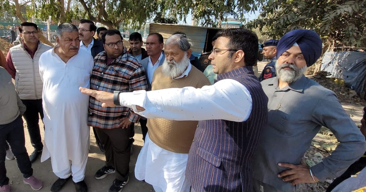 Cabinet minister inspected the Gudgudiya drain
