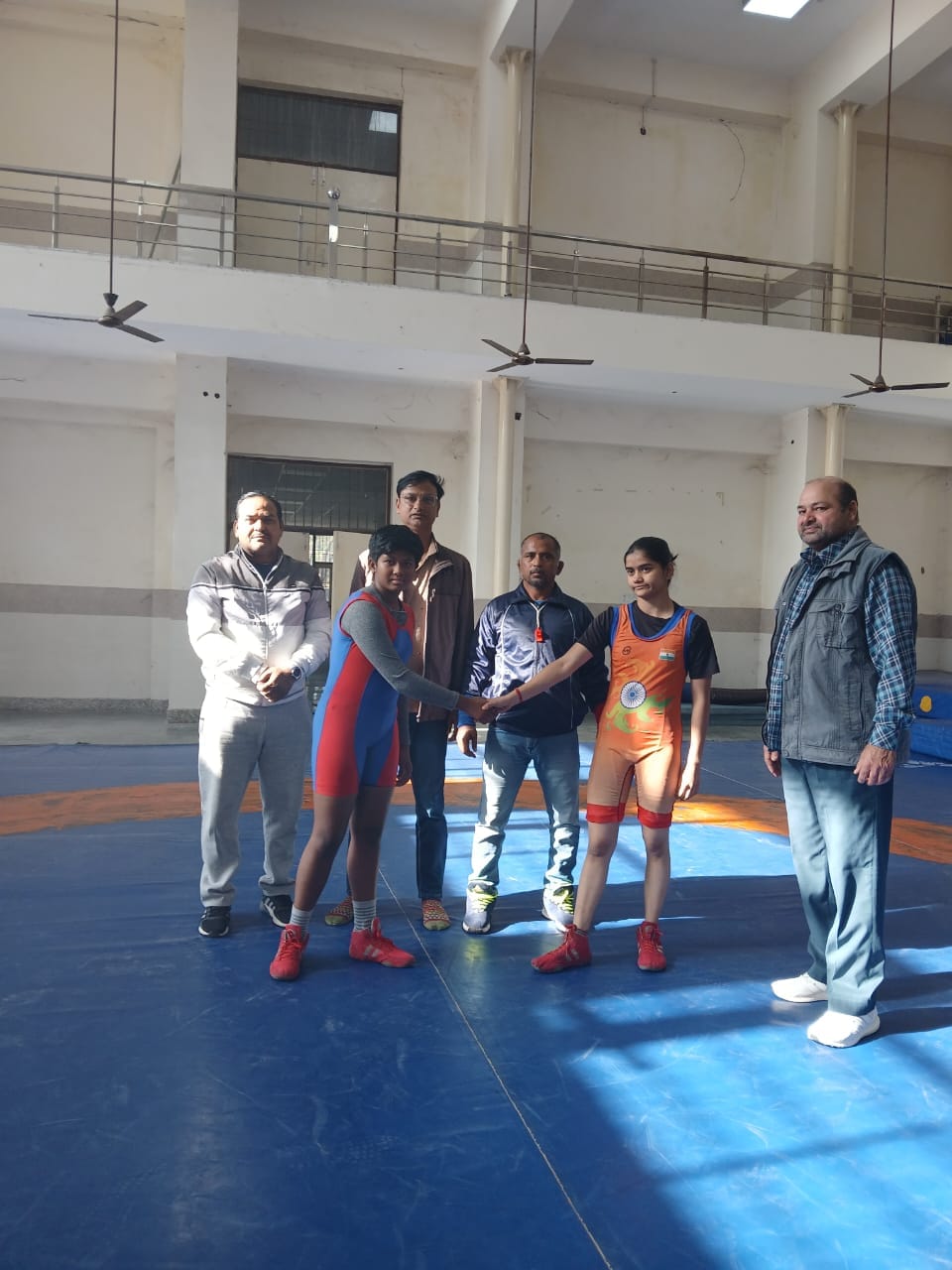 10 wrestlers held trials for wrestling competition, four selected