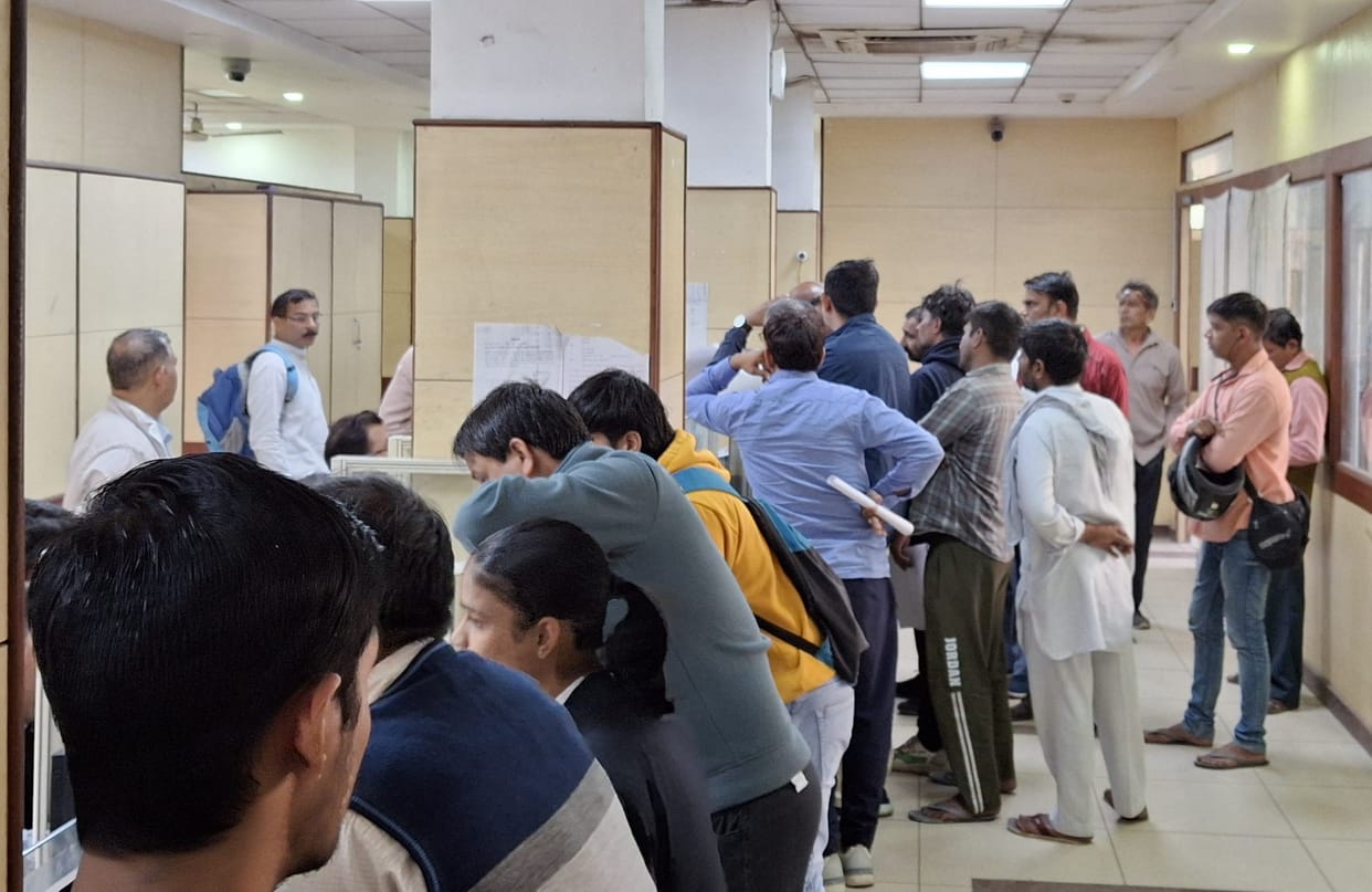 New circle rates... two registries took place in Bahadurgarh on the second day