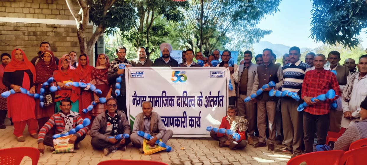 NTPC distributed nets to 900 fishermen