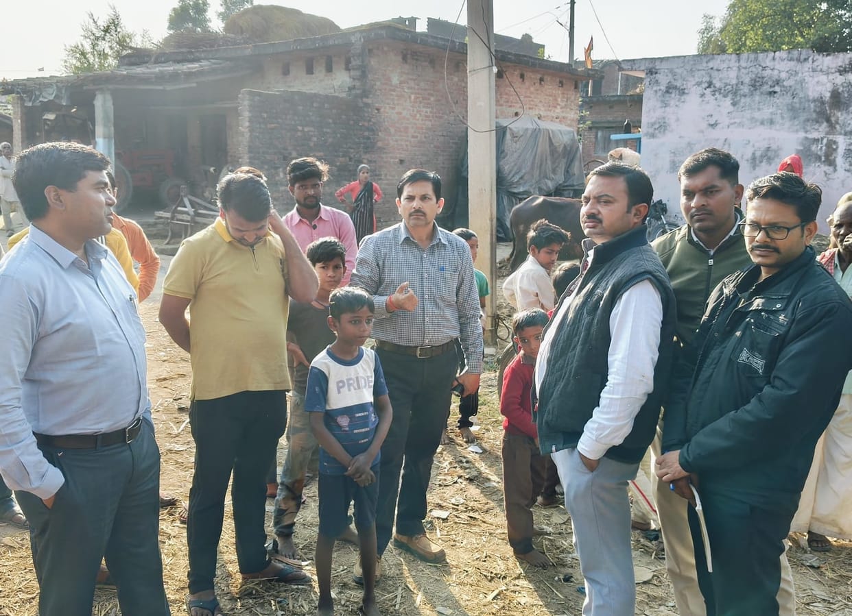 A tiger killed an animal in Madaria village adjoining the city