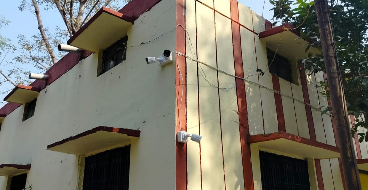District Training Institute has been equipped with CCTV cameras