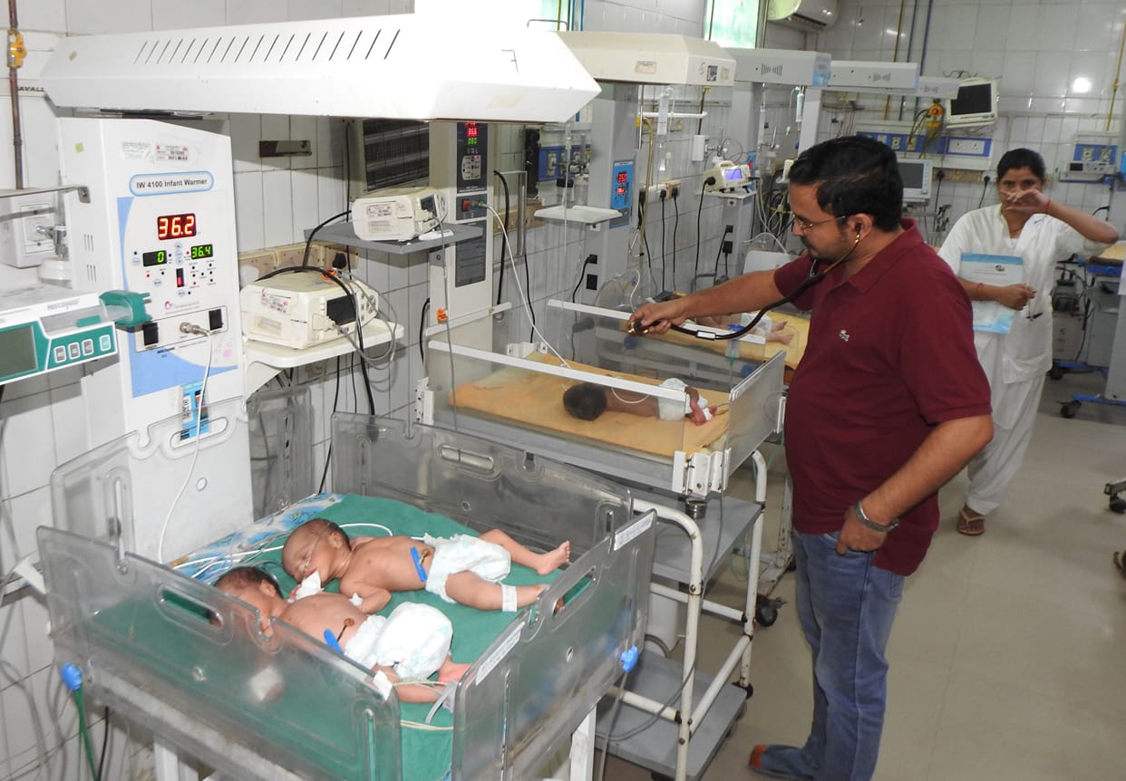 Six beds increased in SNCU, construction of PICU in progress