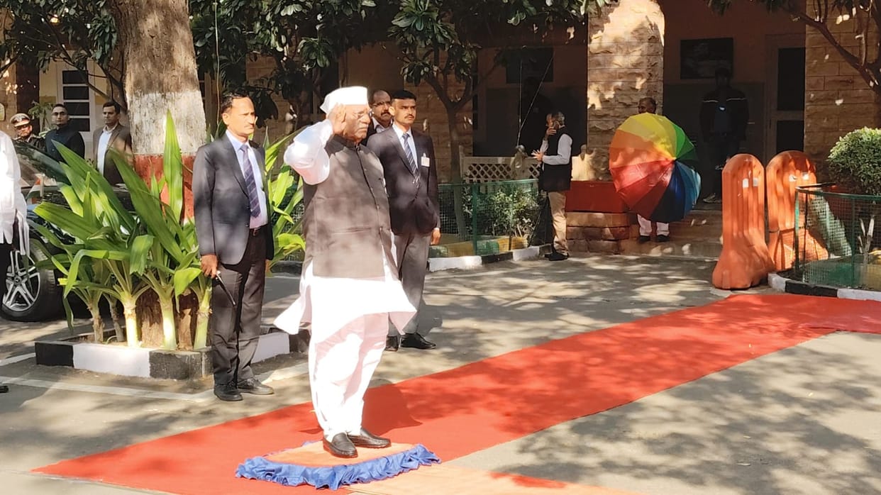 Jodhpur : 3 day Nature International Documentary Film Festival, Governor arrives at the inauguration ceremony