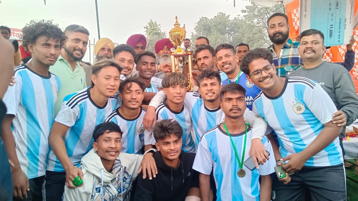 Guddu Eleven Sampurnanagar won the title battle