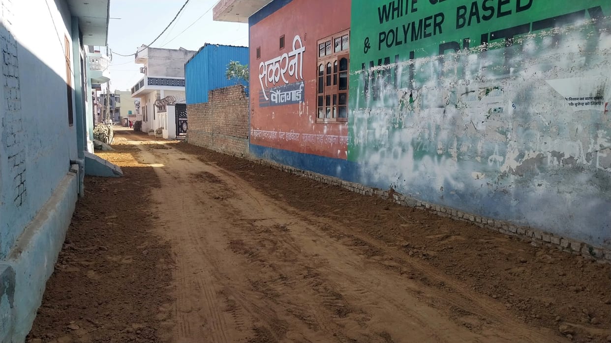Streets are being constructed in NAPA wards at a cost of Rs 50 lakh.
