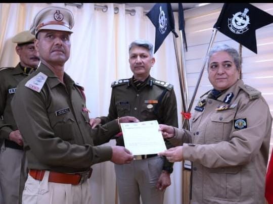Una's fire officer Rana honored with Commandant General Disc Award