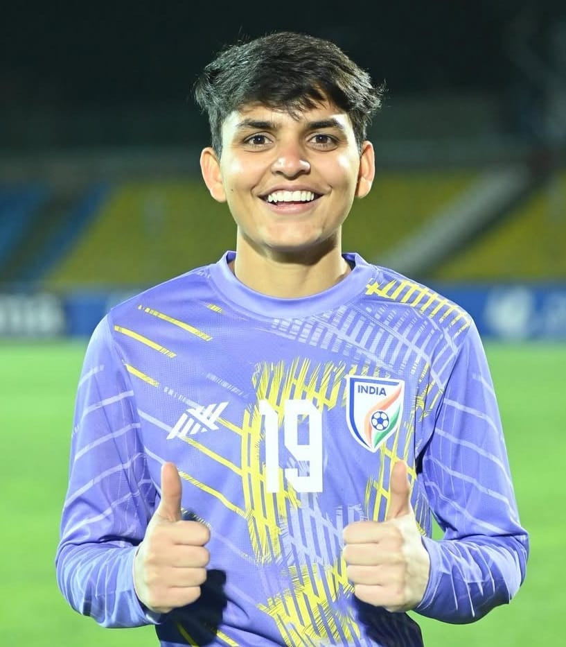 Shreya Hooda of the district will show her strength in the national women's football competition