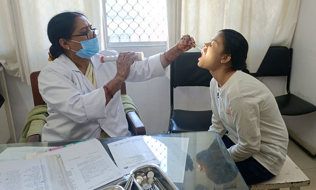 Increase in patients in dentist's OPD, most of the children suffering from tooth decay.
