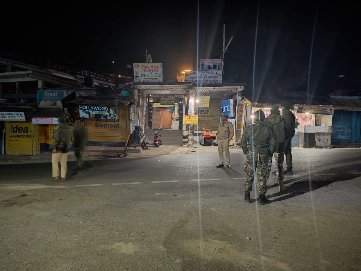 Police increased vigilance in Pandoh