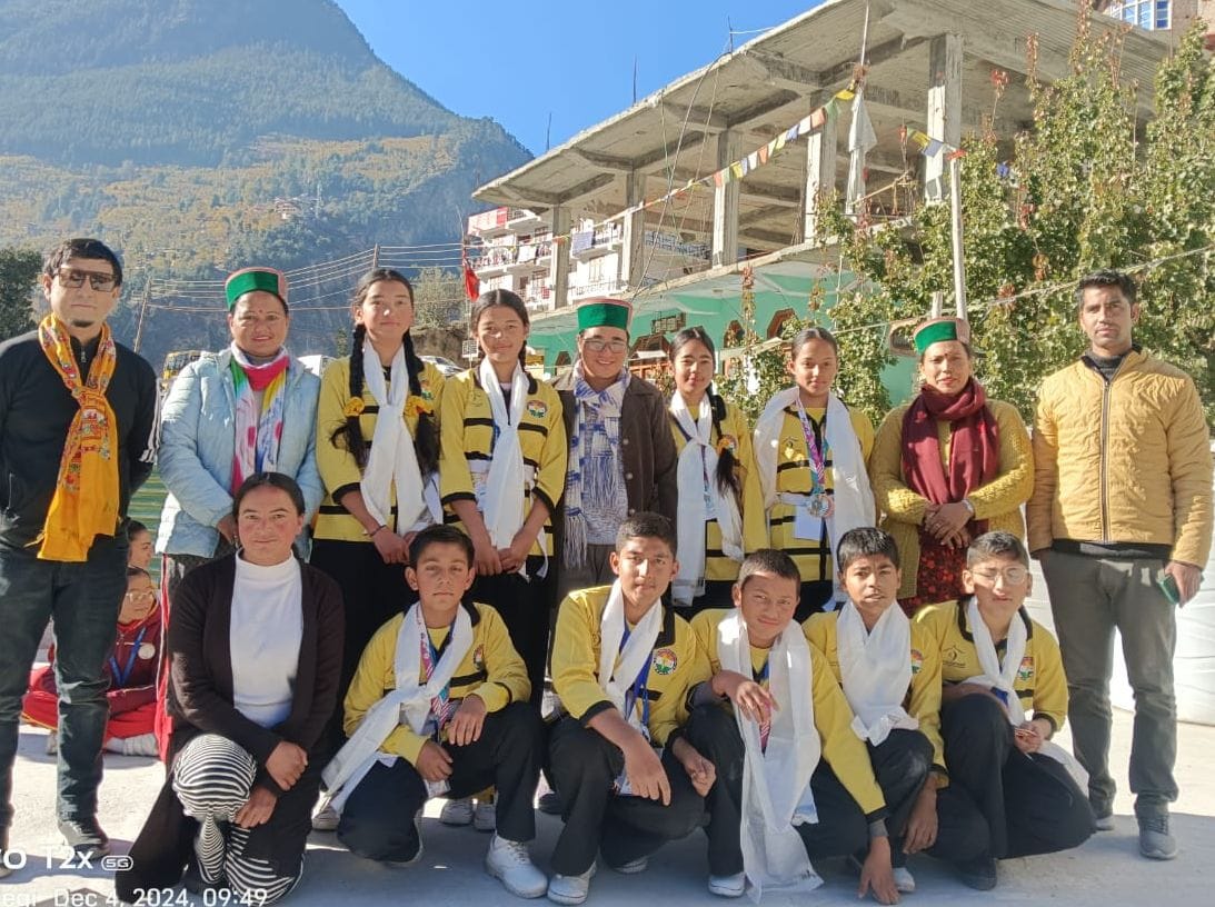 Reckong Peo 10 students showed talent at national level