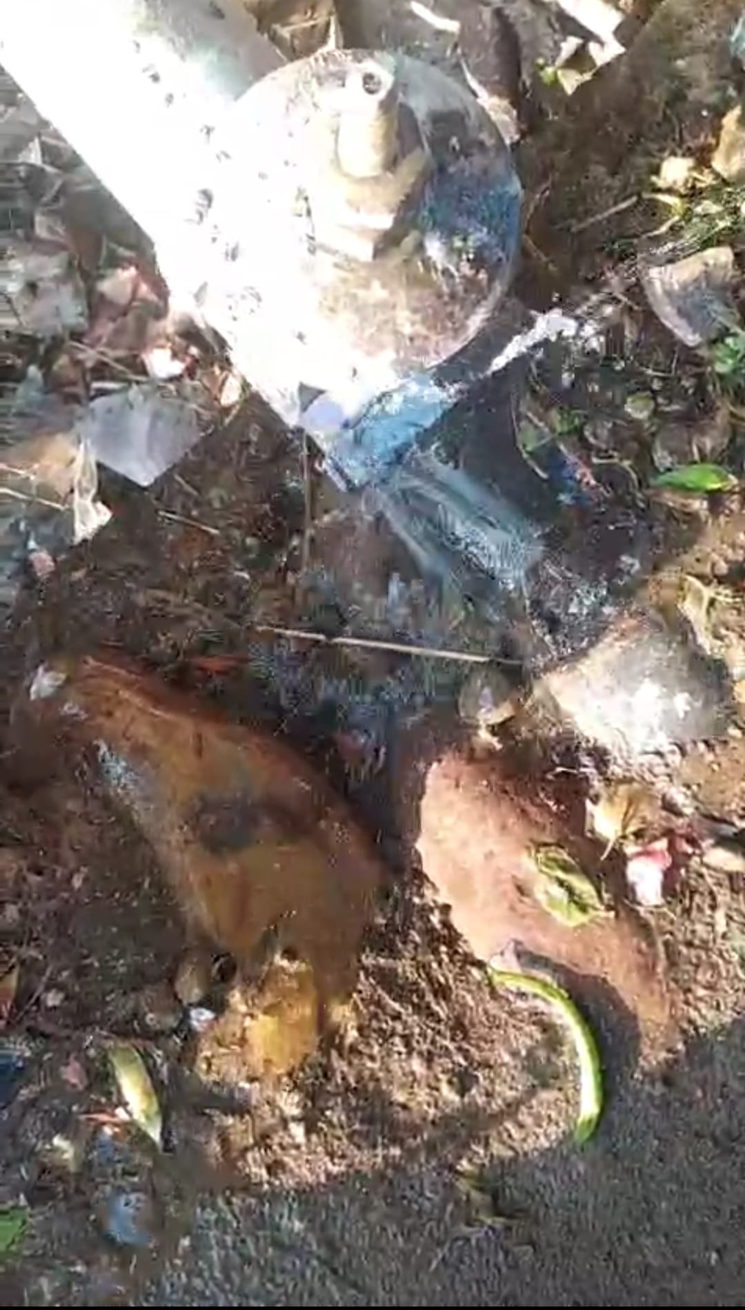 pipe line leakage