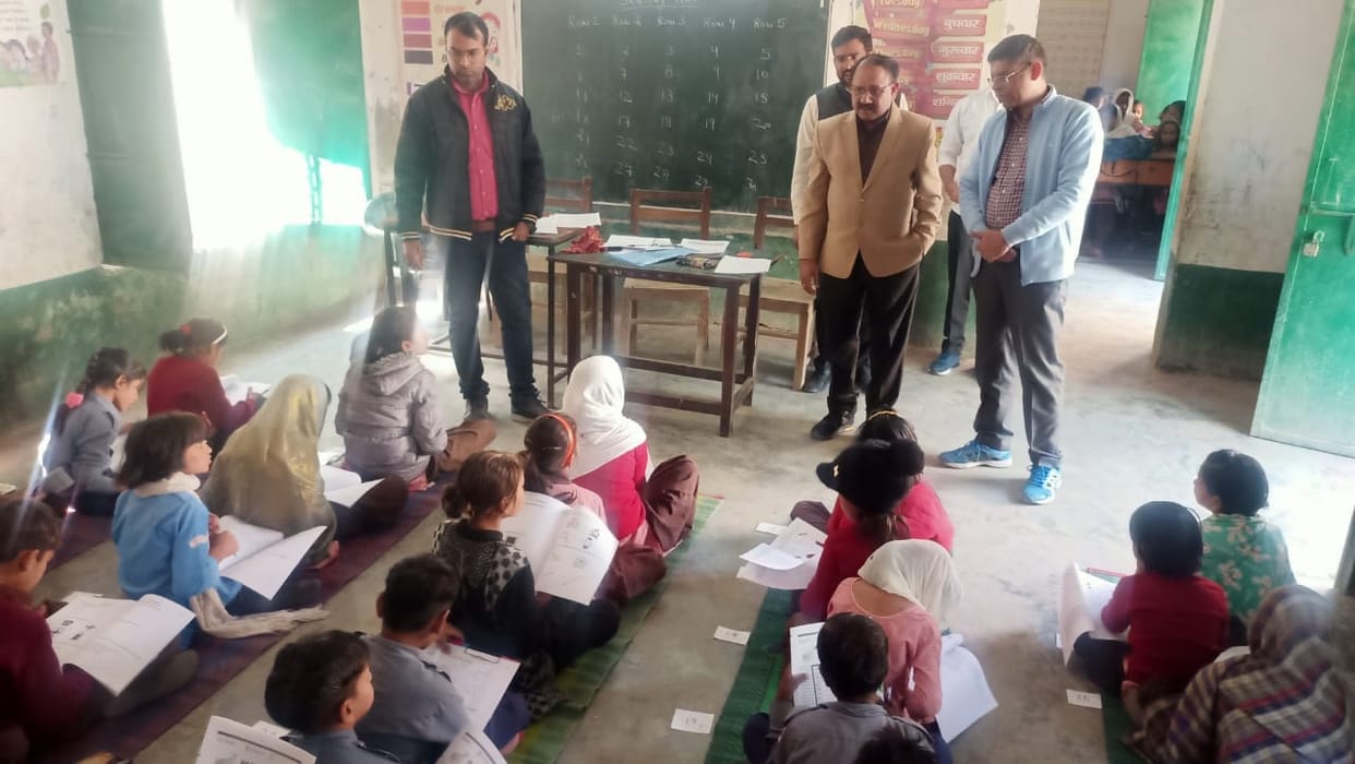 3153 students appeared for the national survey exam.