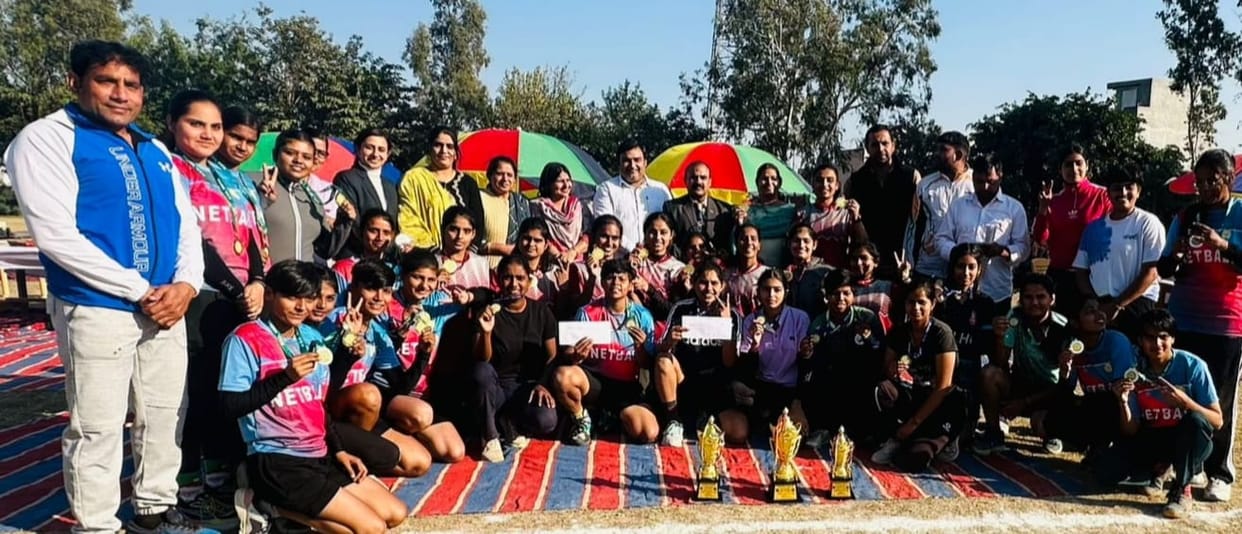Tikaram PG College of Sonipat first in netball competition
