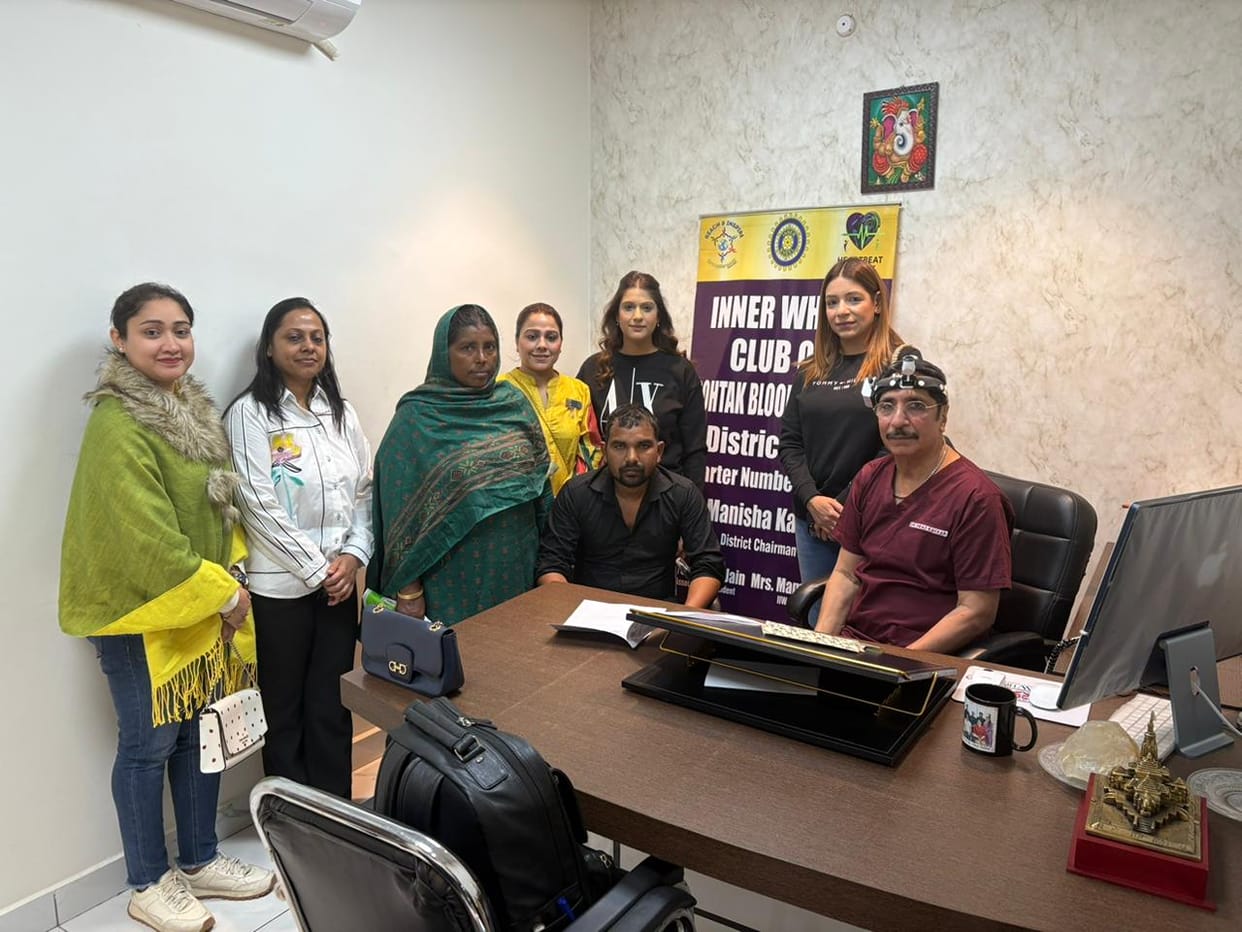 IWC Rohtak Bloomingdale helped the needy