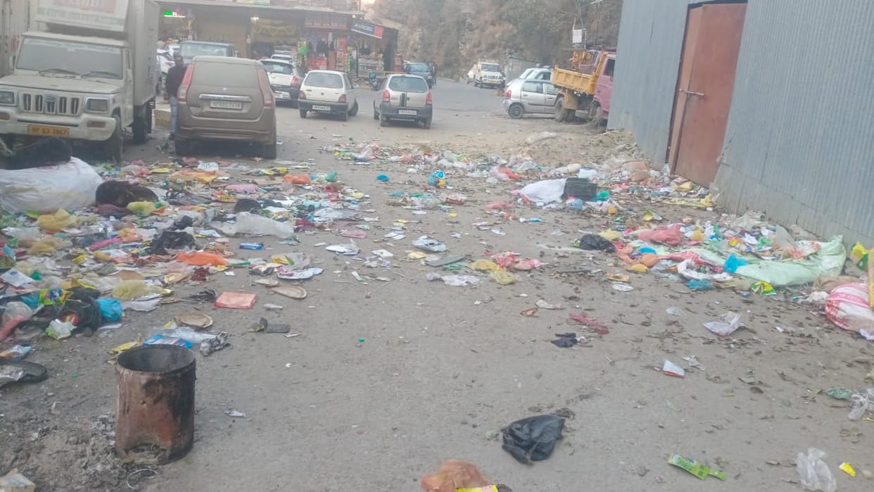 Garbage problem in Kotkhai, Rohru