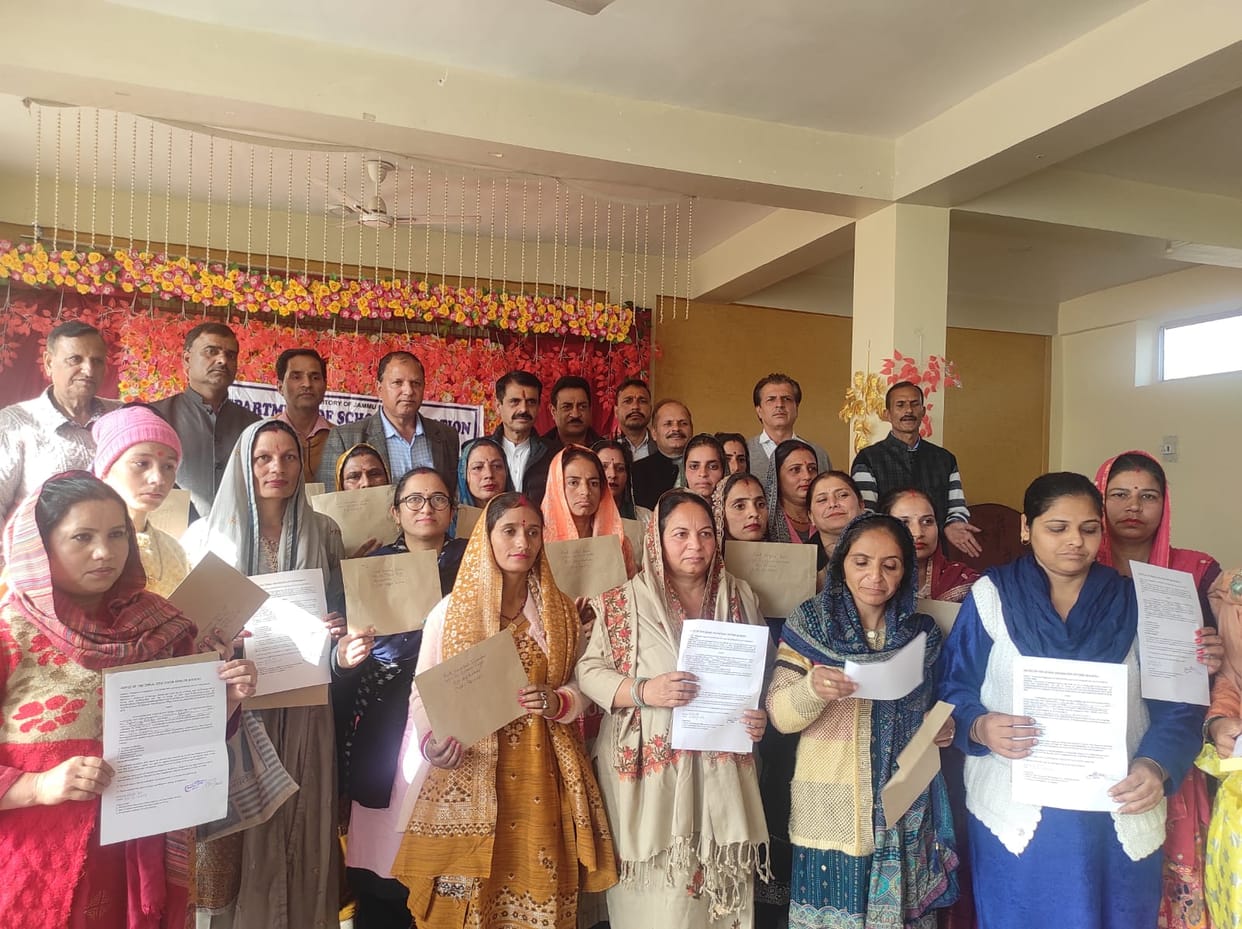 MLA Gave Appointment Letters to 50 Daya Worker of Education Department