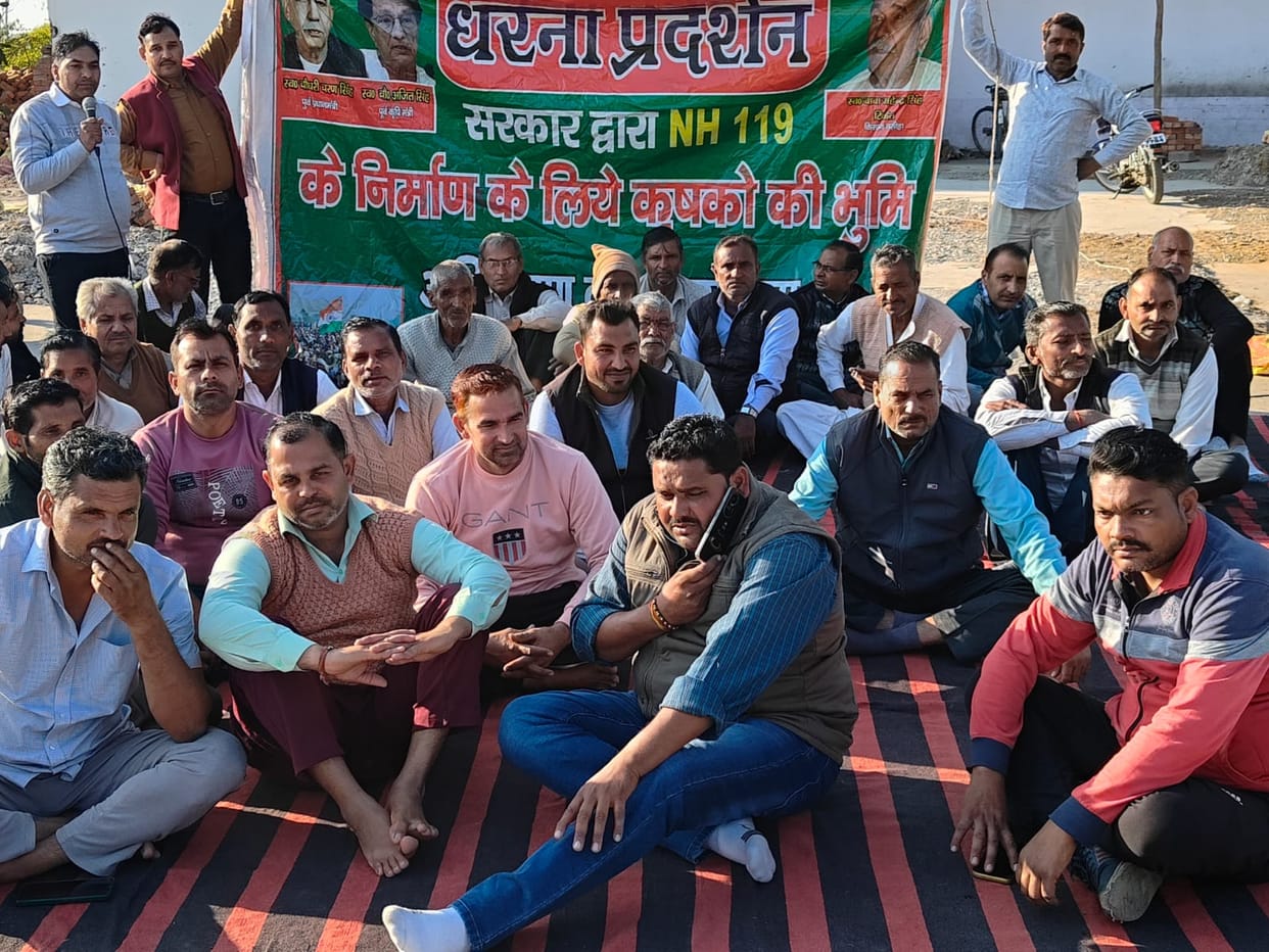 If NHAI tries to occupy the land, we will block the road