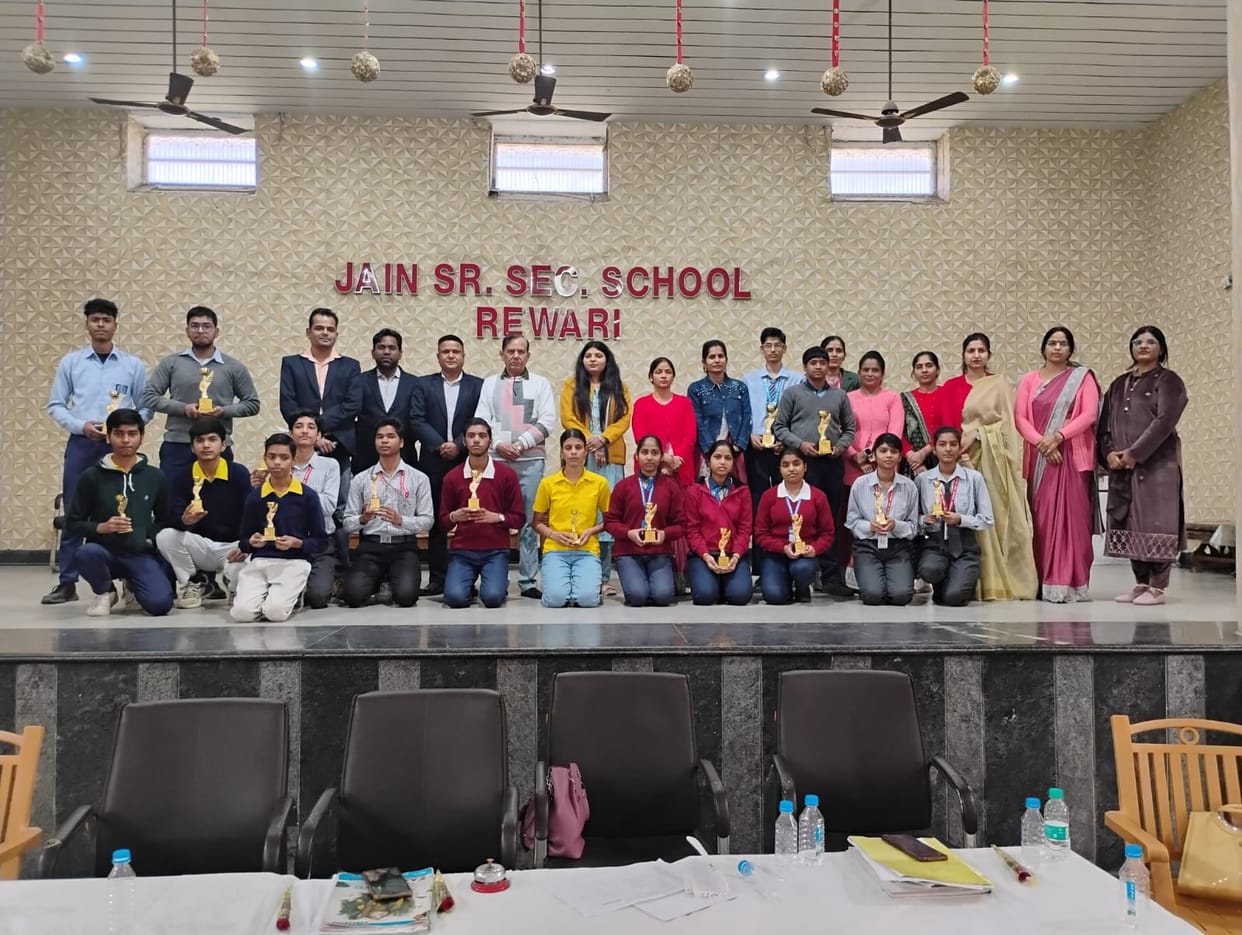 Jain Senior Secondary School stood first in science quiz competition
