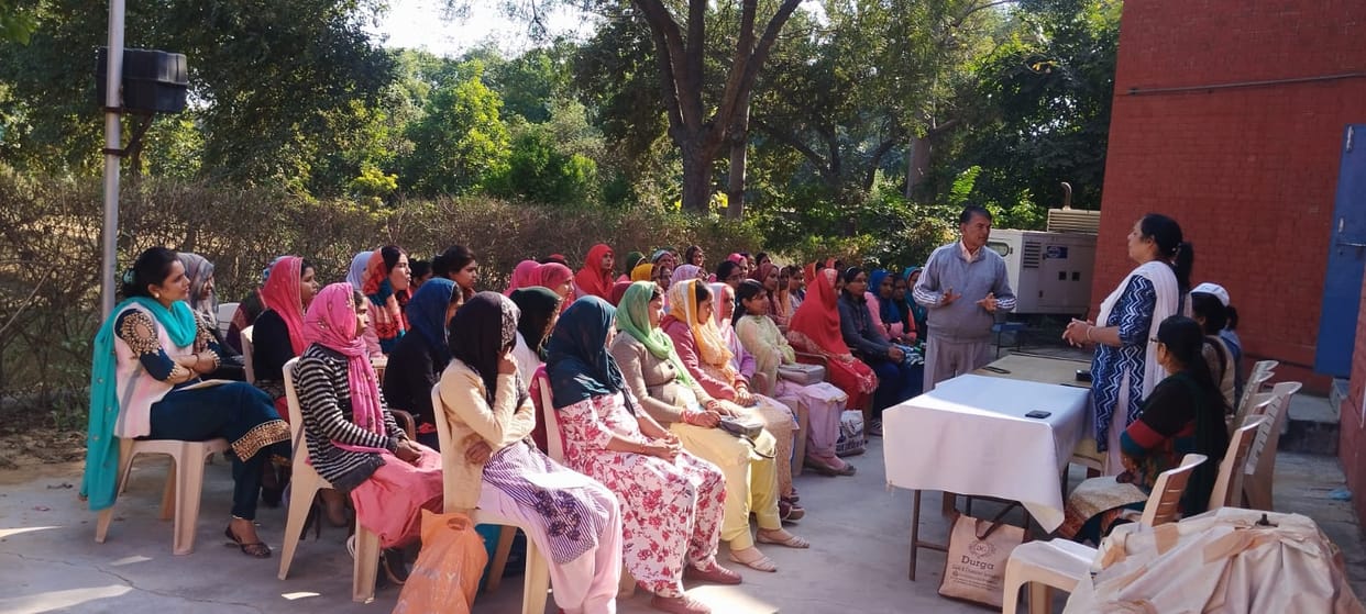 The training inspired women to become self-reliant and self-reliant.