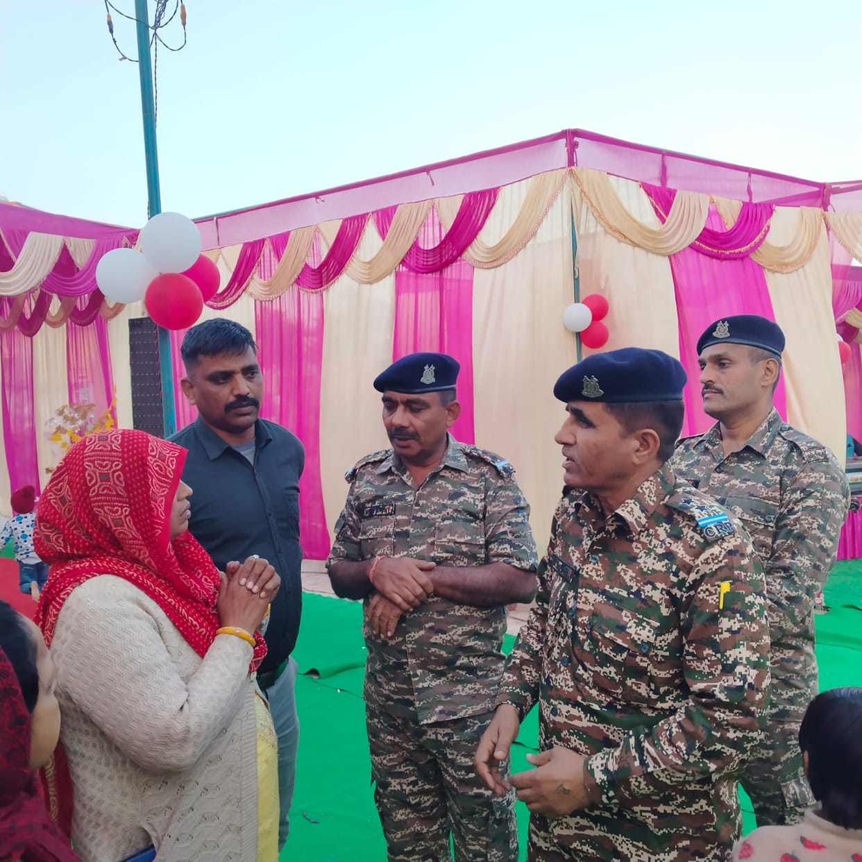 CRPF soldiers performed Kanyadaan of martyr's daughter in Birohar village.