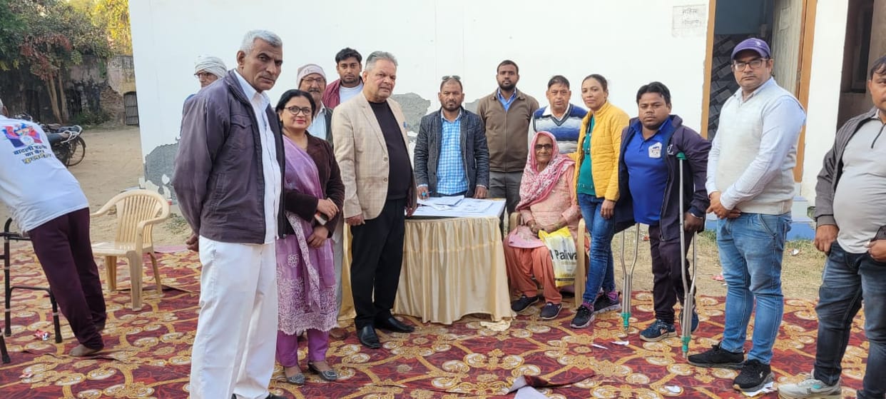 175 disabled and senior people registered in the camp