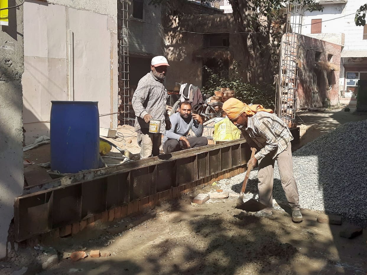Construction work started after removal of Grap-4